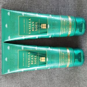 2 Bath & Body Works VANILLA BEAN NOEL Body Cream